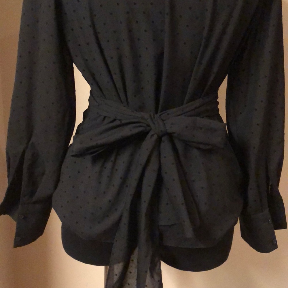 & Other Stories Tie Waist Blouse size 6 - Picture 4 of 4